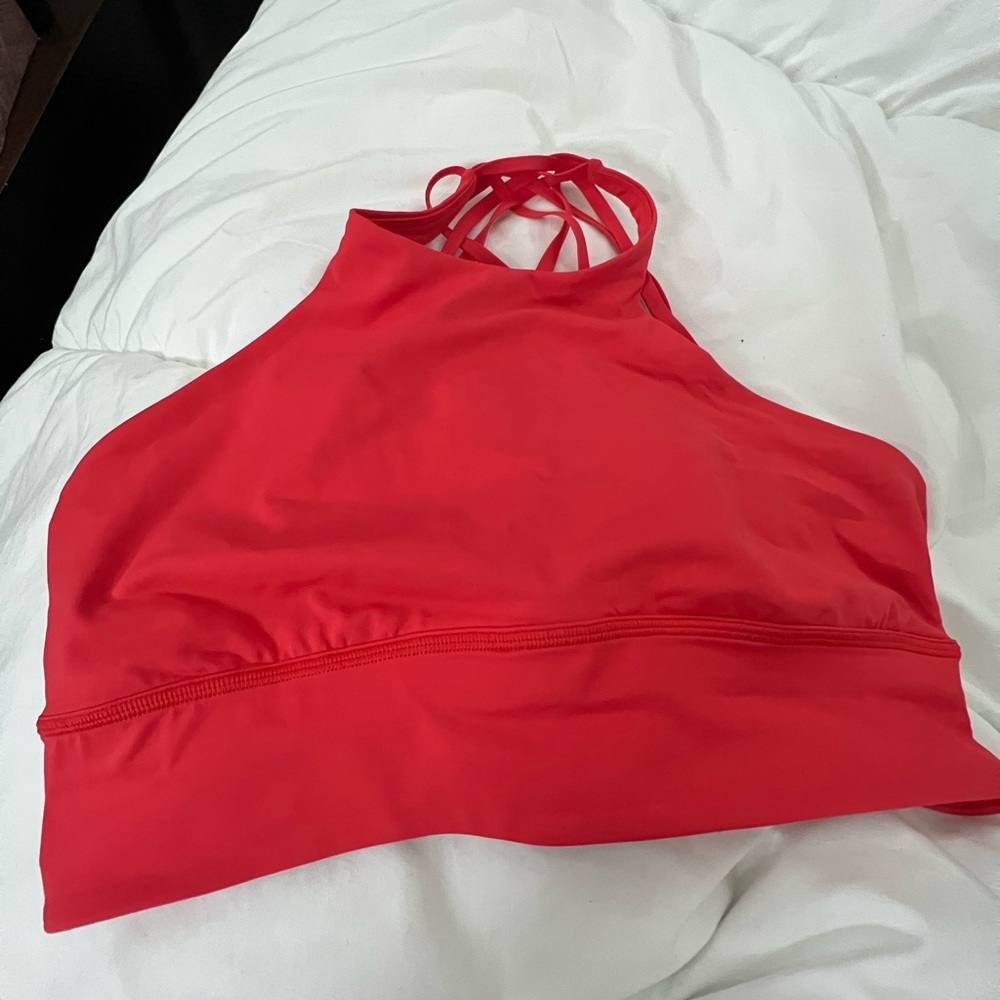 Lululemon Free To Be Moved Bra (Thermal Red - 12)